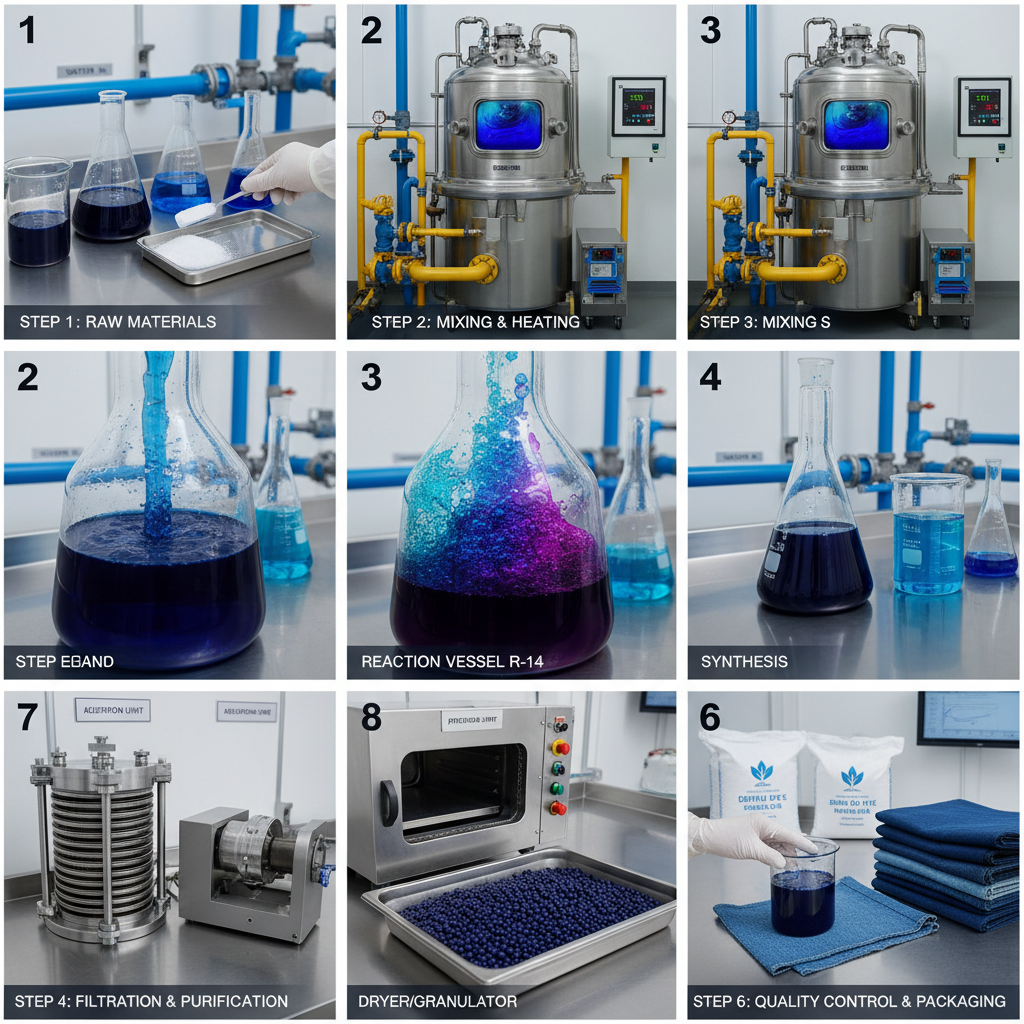 a dye for colouring denim