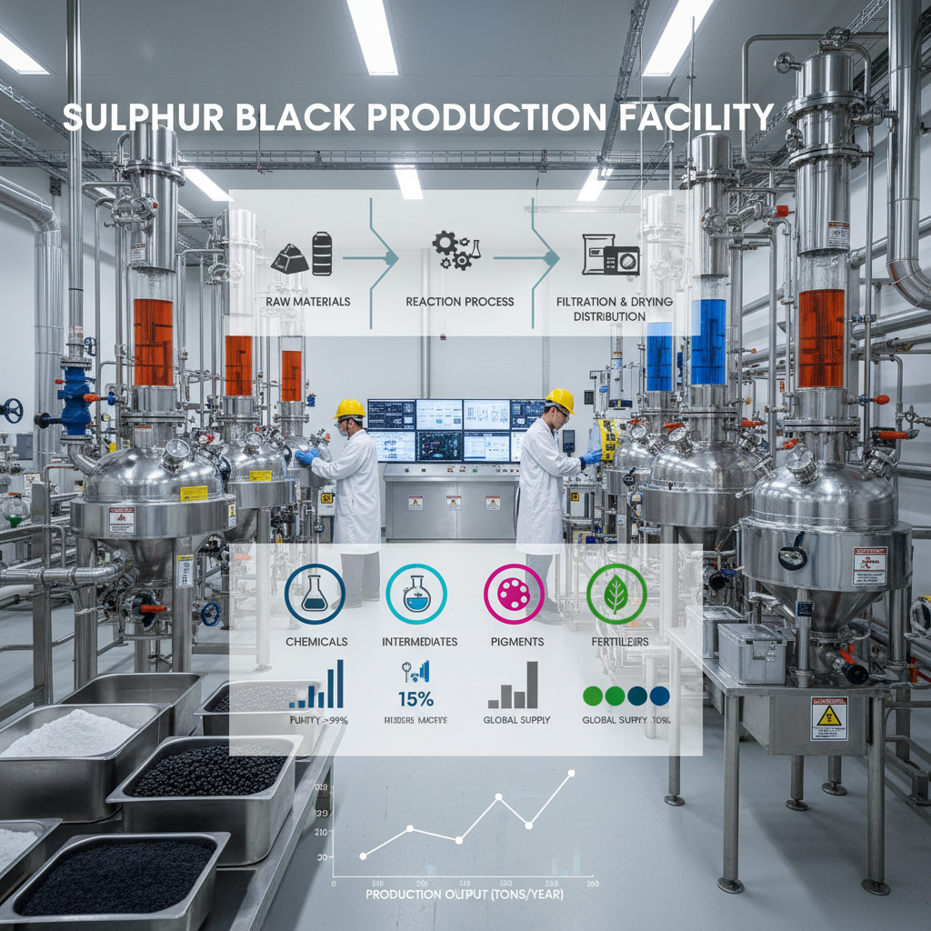 sulphur black factory