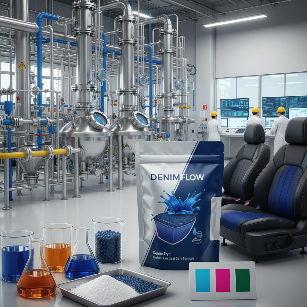 denim dye on leather car seats