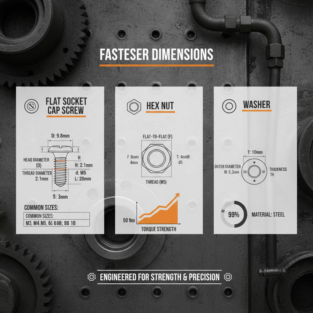 Comprehensive Guide to Flat Socket Cap Screw Dimensions and Selection