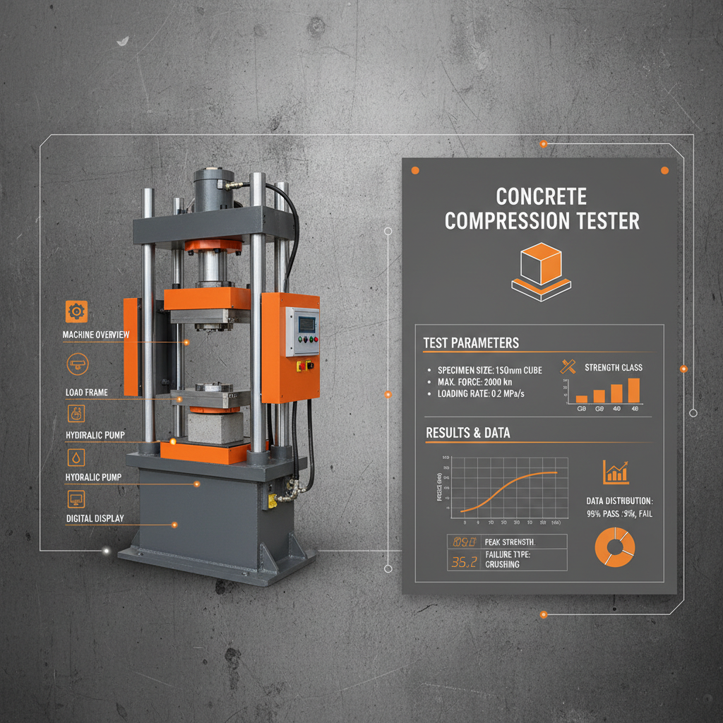 Concrete Cube Compression Machine