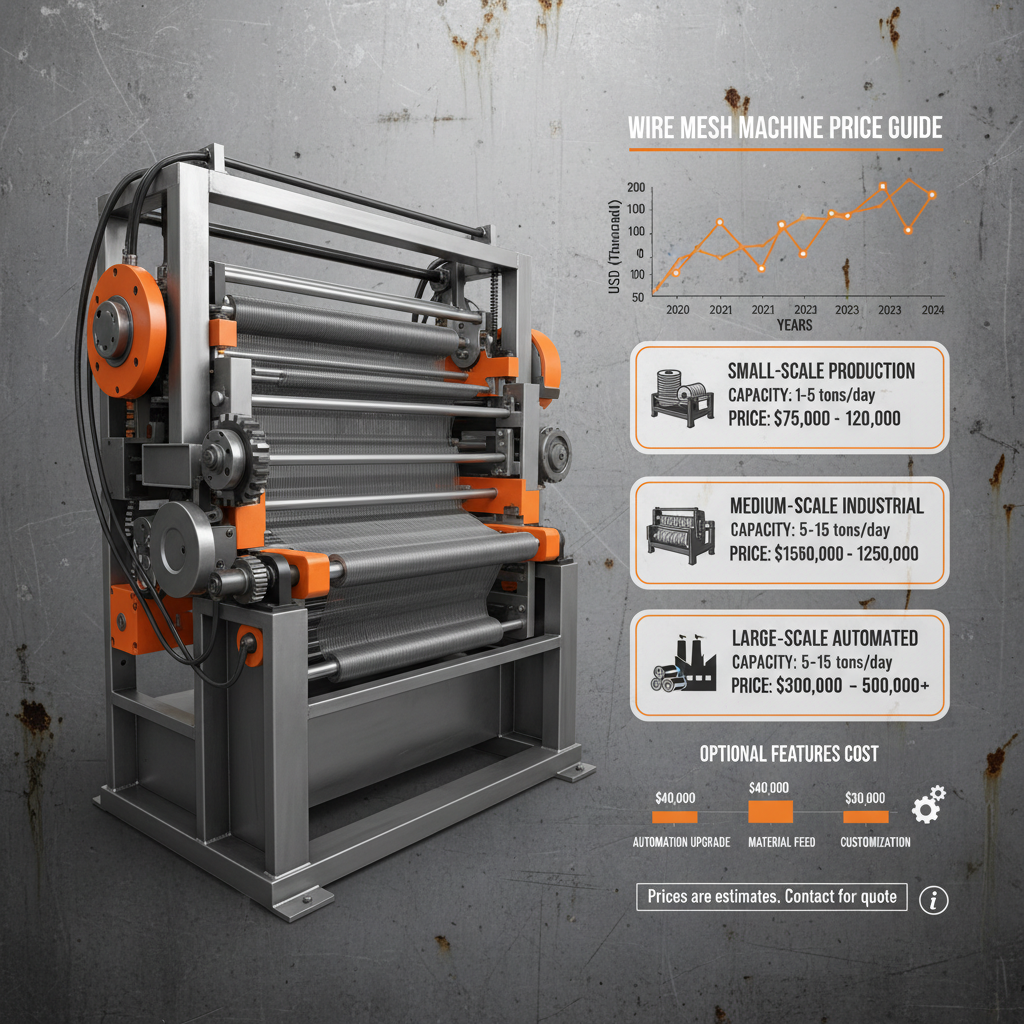 wire mesh machine price
