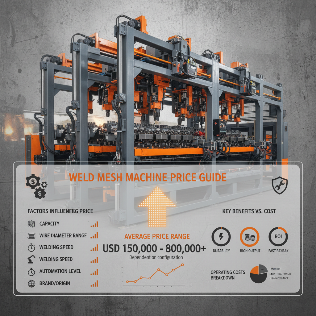 weld mesh machine price