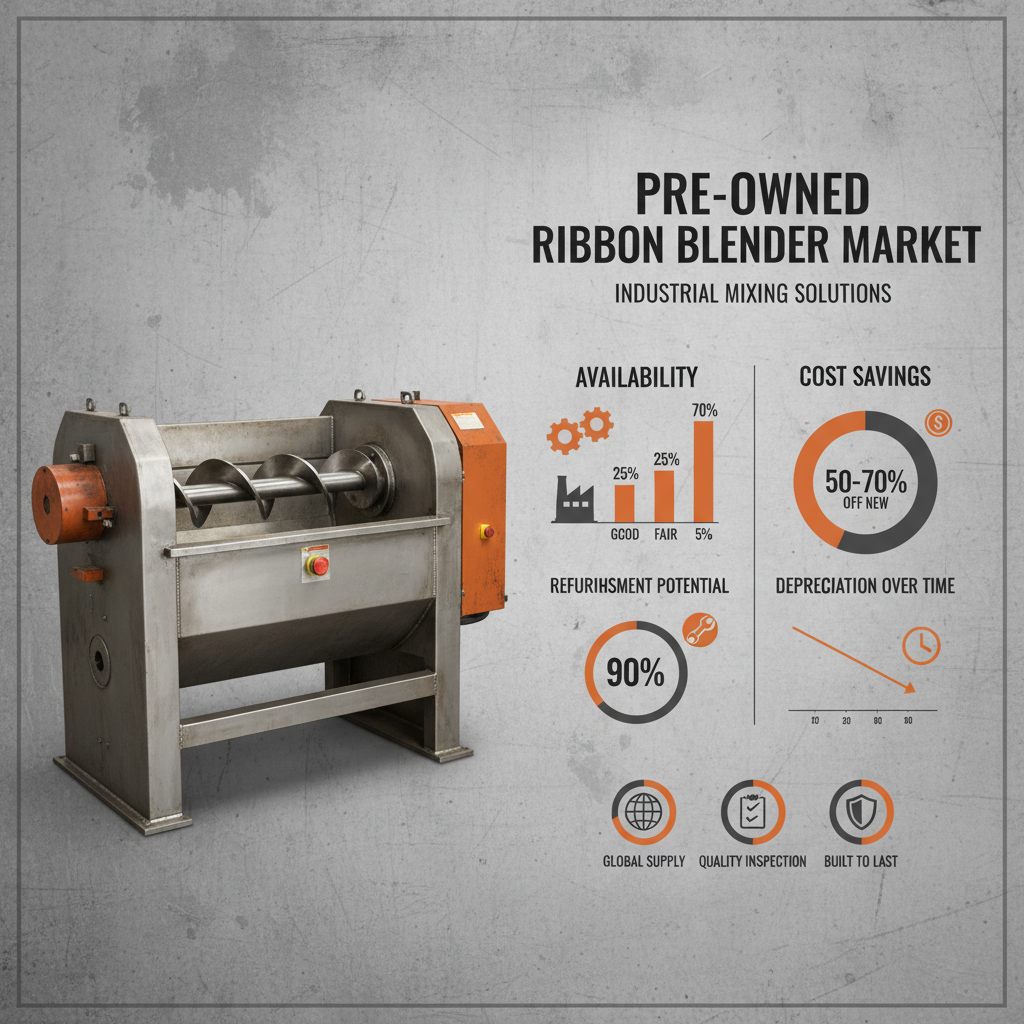 Comprehensive Guide to Finding the Best Ribbon Blender Second Hand Solutions