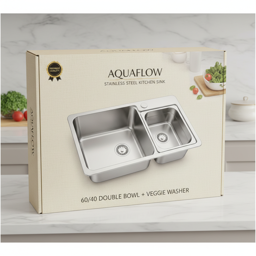 60 40 kitchen sink
