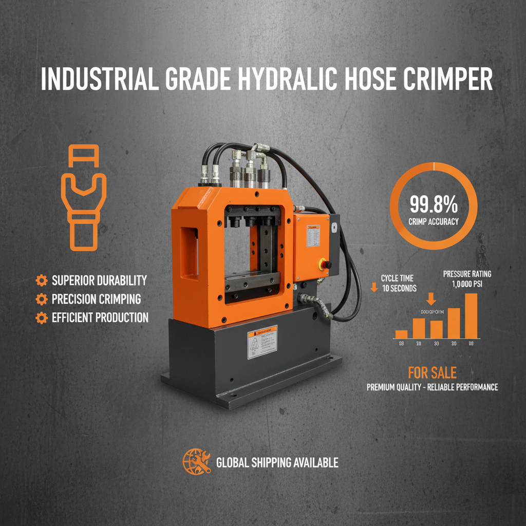 High Quality hydraulic hose crimper for sale