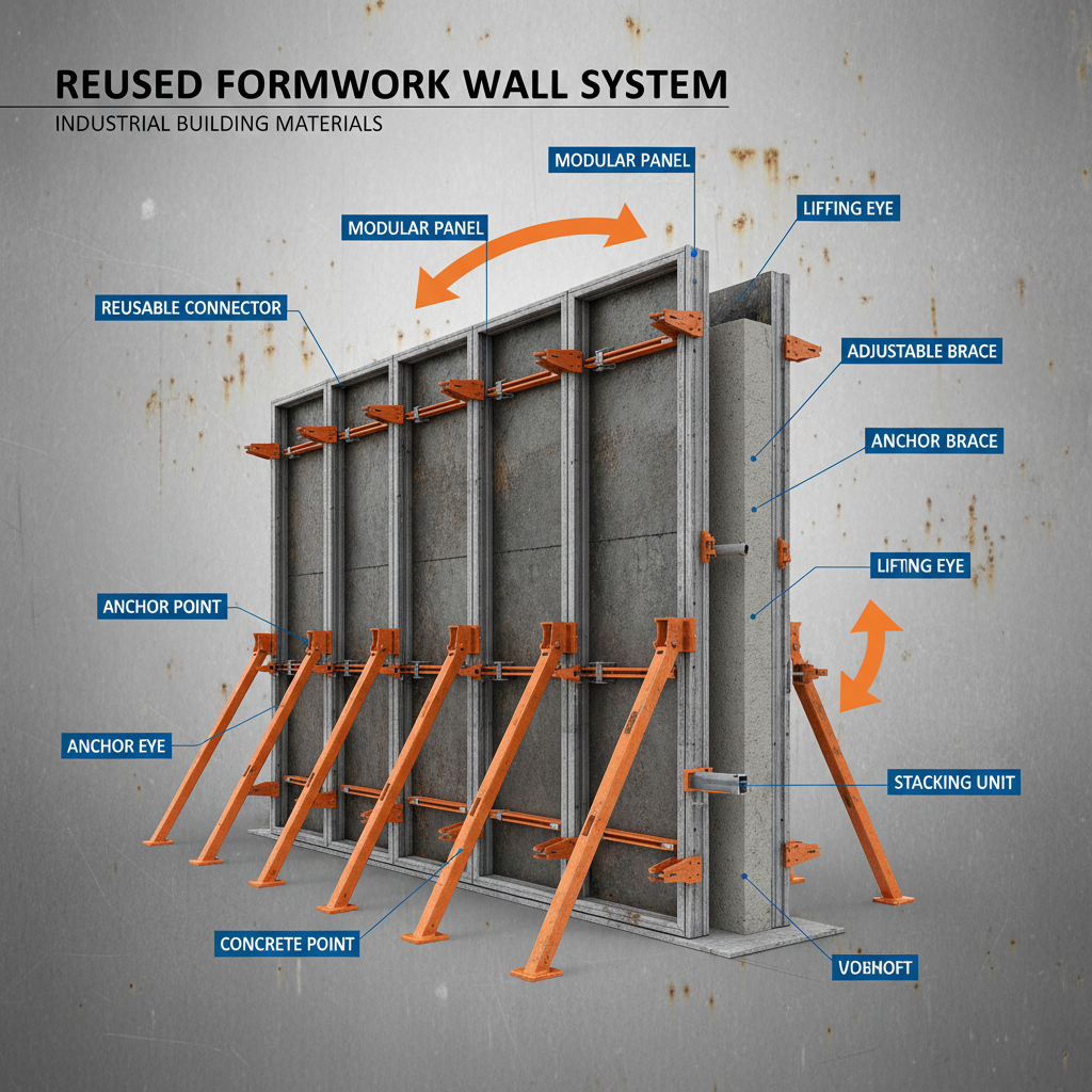 Optimizing Construction with a Reused Formwork Wall System for Efficiency