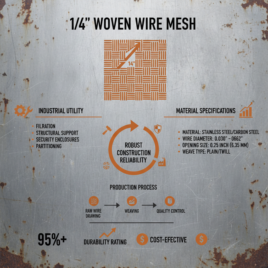 Comprehensive Guide to 1 4 Woven Wire Mesh Applications and Benefits