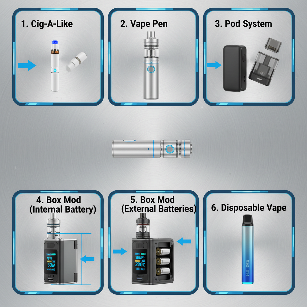Exploring Diverse Vape Types A Comprehensive Guide to Vaping Devices