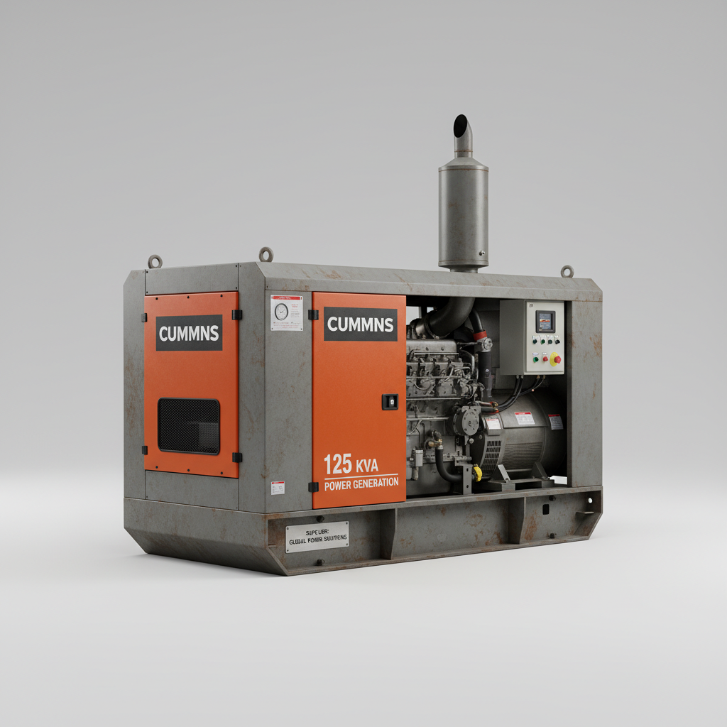 Cummins generator 125 kVA price Supplier