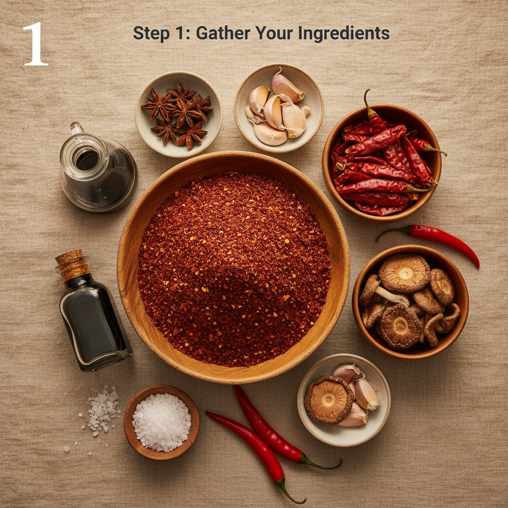 odm korean chili powder recipe