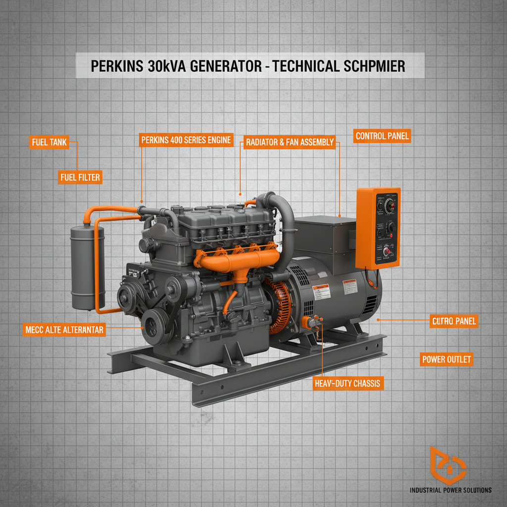30kva perkins generator Supplier