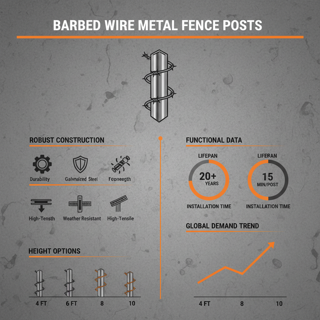 Investing in Robust Perimeter Security with Barbed Wire Metal Fence Posts