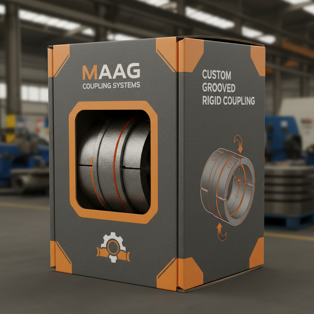 custom grooved rigid coupling
