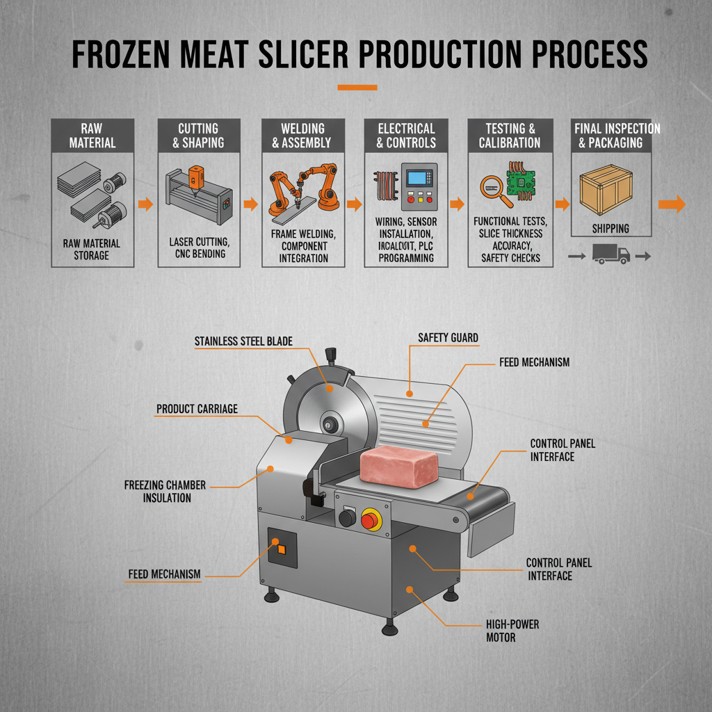 frozen meat slicer Manufacture