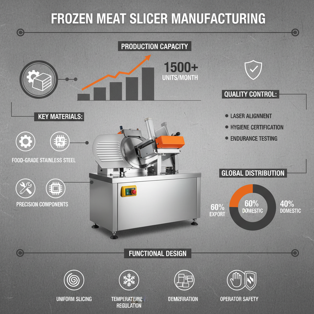 frozen meat slicer Manufacture