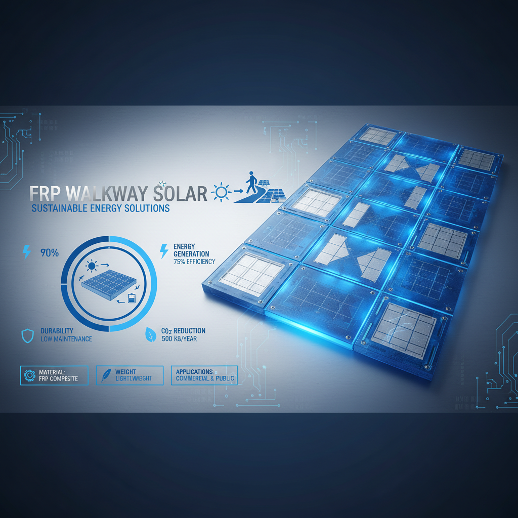 frp walkway solar
