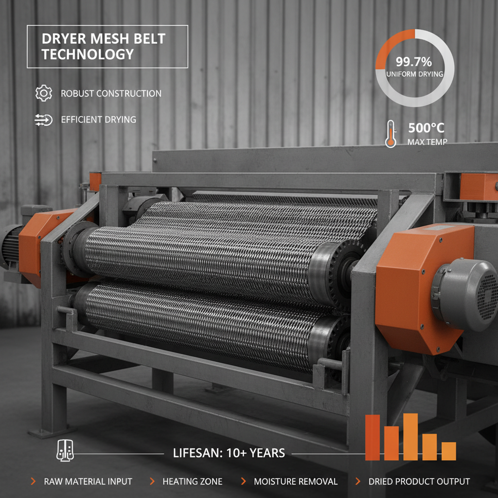 Dryer Mesh Belt