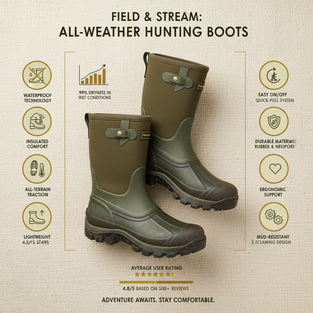 Revolutionizing Work Footwear with Advanced New Hunting Boots