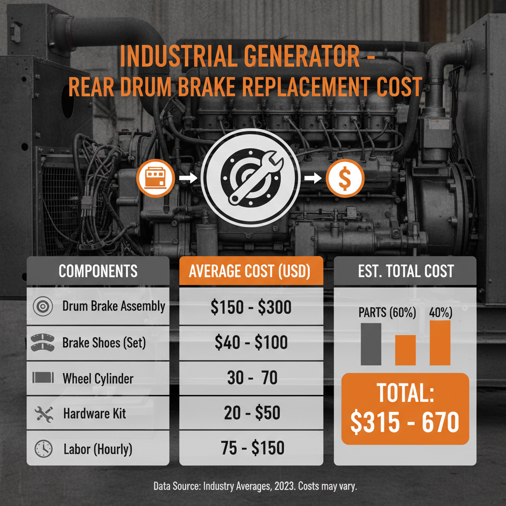 Understanding Rear Drum Brake Replacement Cost For Safety And Reliability