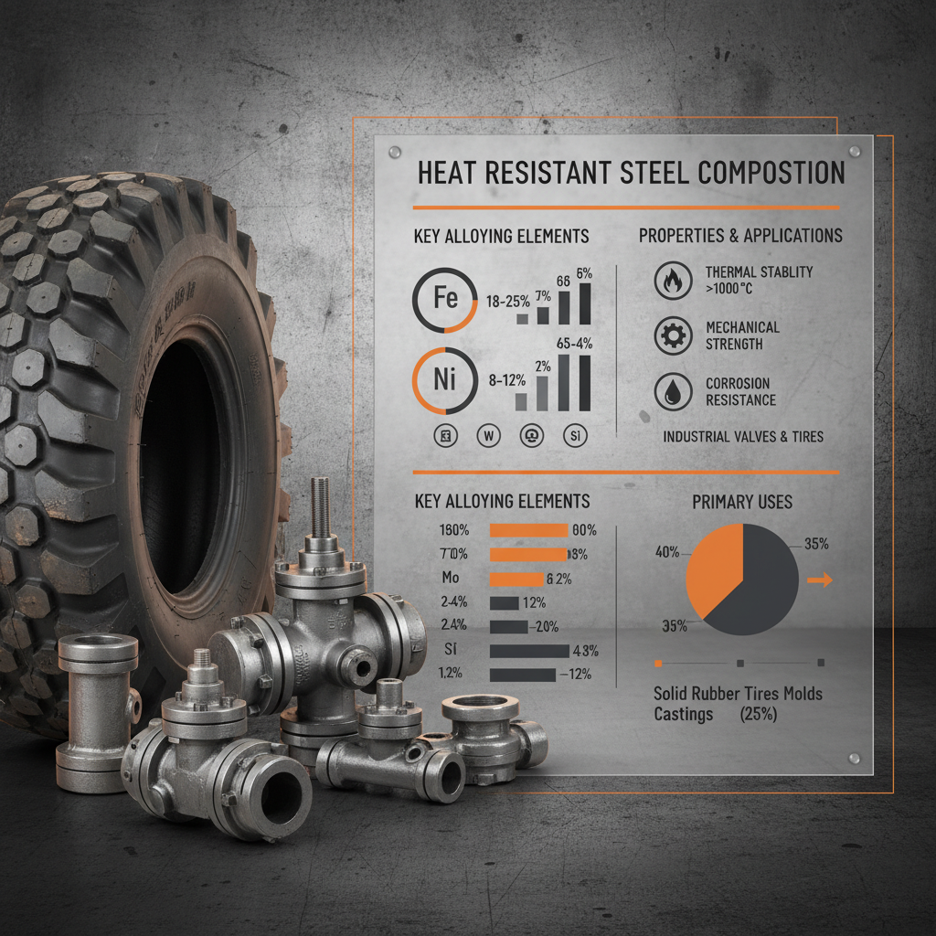 Exploring Heat Resistant Steel Composition for High Performance Applications