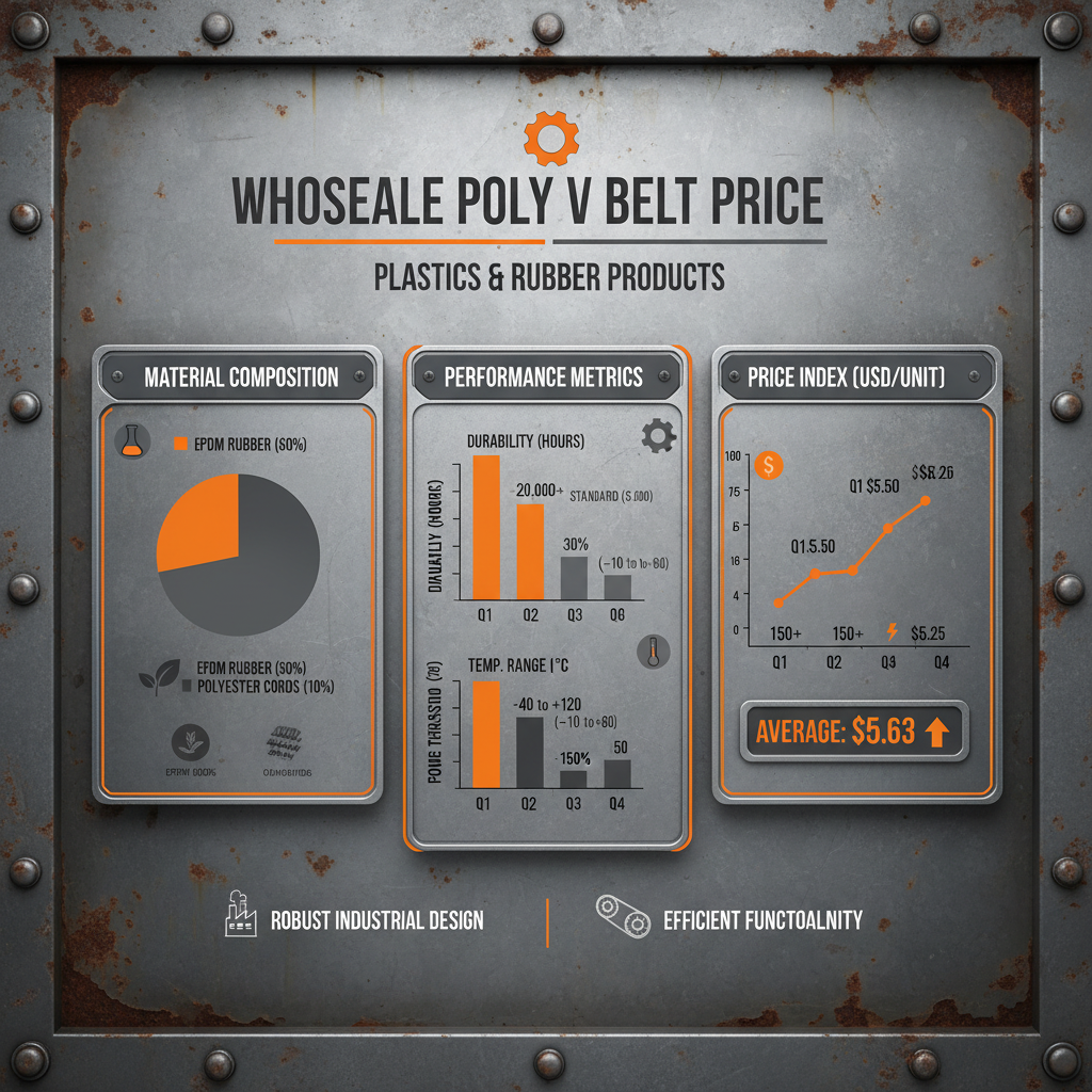 Optimizing Wholesale Poly V Belt Price for Industrial Efficiency and Longevity
