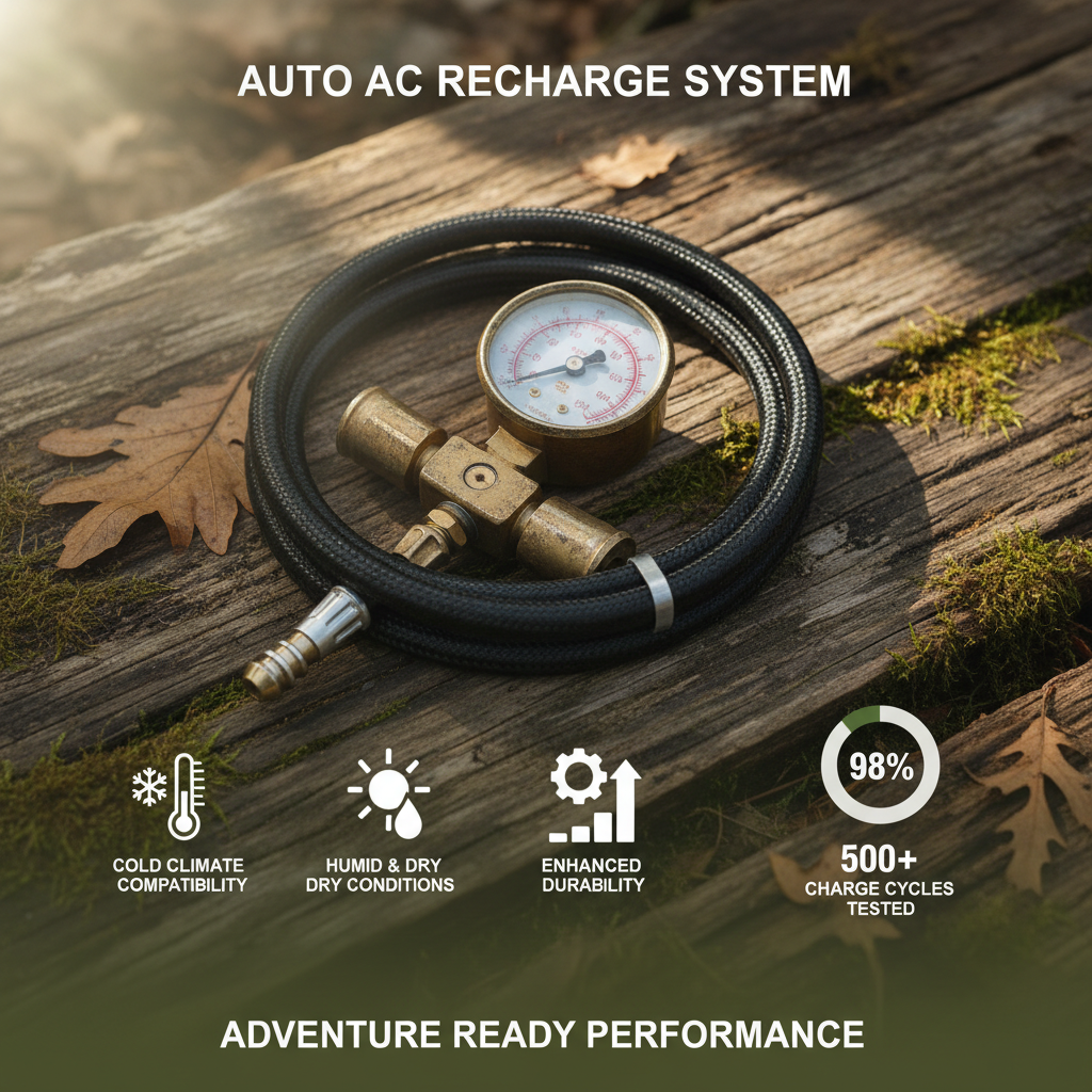 Investing in a Quality auto ac charging hose with gauge for Efficient AC Service