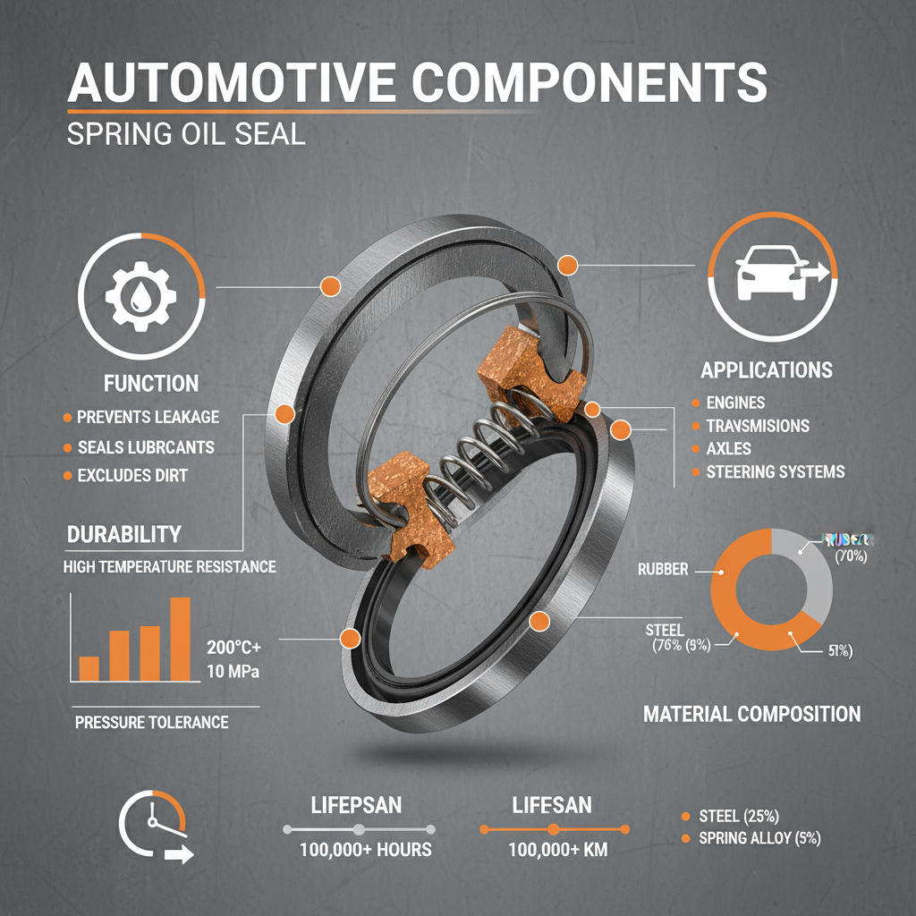 The Crucial Role of Spring Oil Seals in Maintaining Smooth Industrial Operations