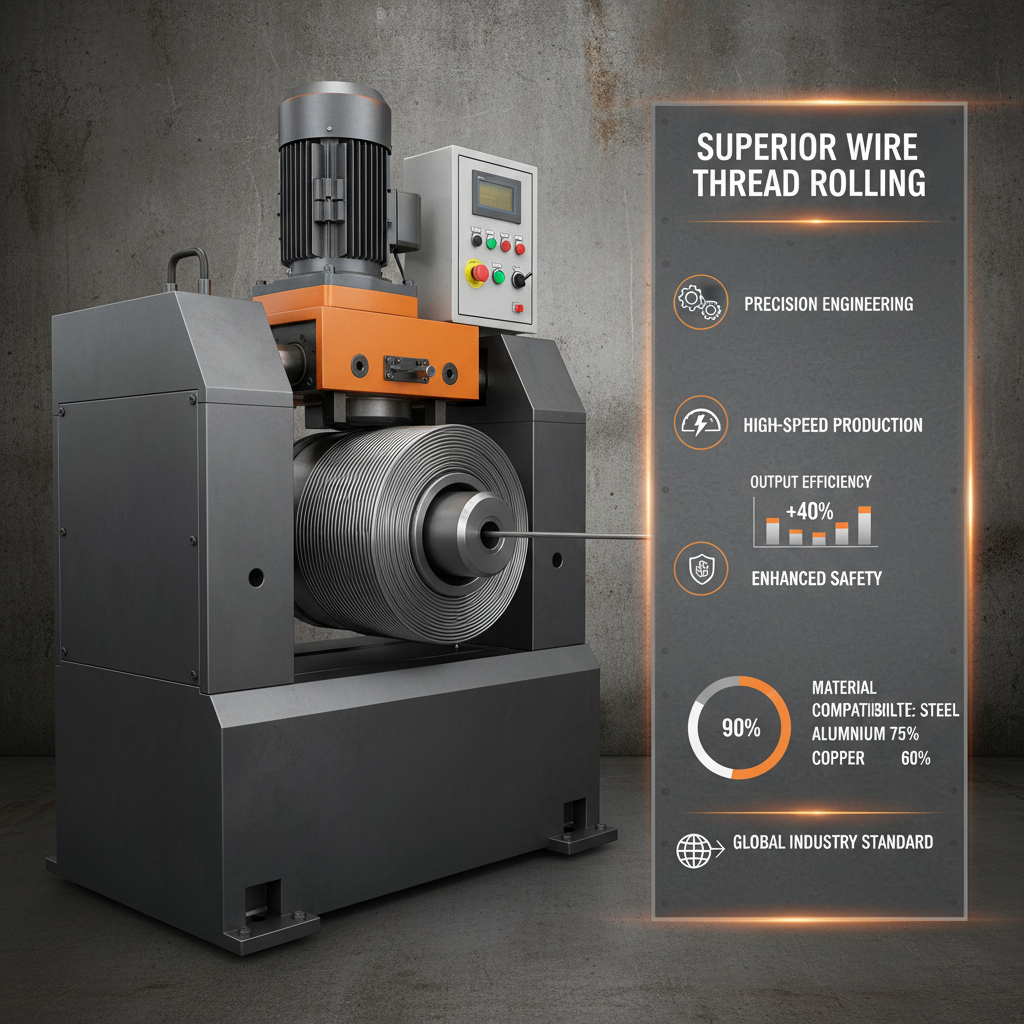 The Importance of Investing in the Best Wire Thread Rolling Machine for Superior Fastening