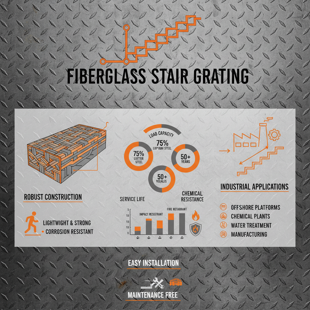 The Rise of Fiberglass Stairs in Modern Construction and Industrial Applications