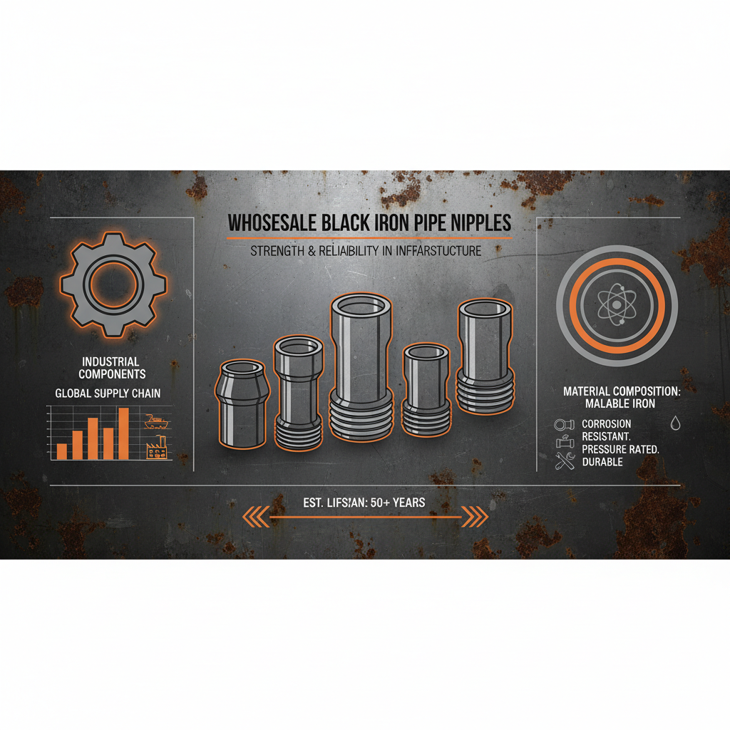 Essential Wholesale Black Iron Pipe Nipple For Robust Plumbing And Structural Solutions
