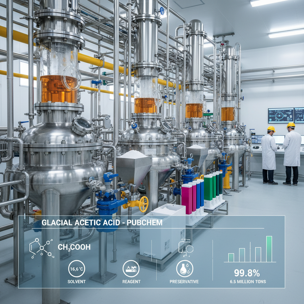 Exploring the Significance of Glacial Acetic Acid Pubchem in Industry and Manufacturing