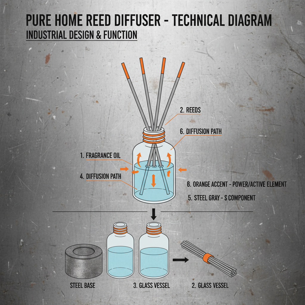 Elevate Your Space with a Pure Home Reed Diffuser for Lasting Fragrance