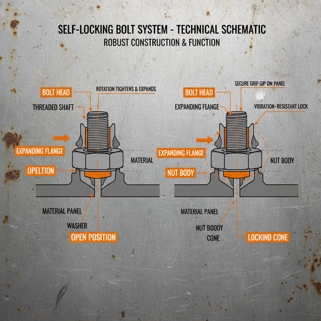 Optimizing Construction and Infrastructure with Self Fastening Bolts