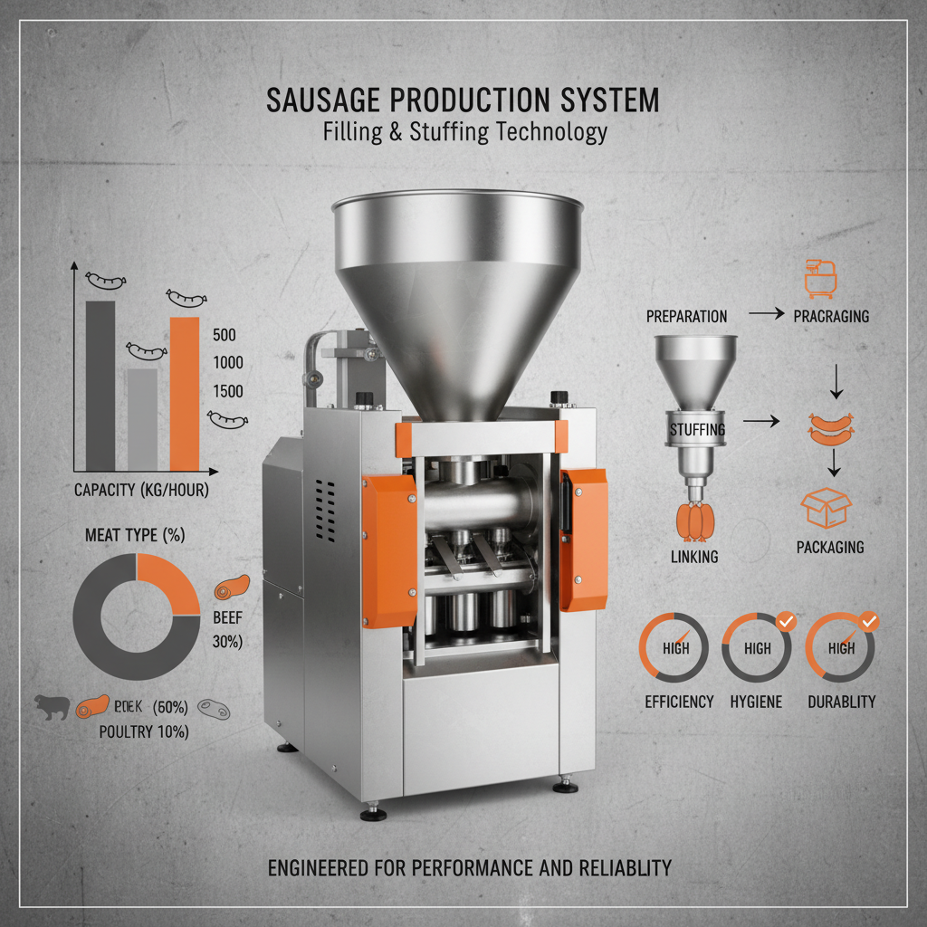 Optimizing Sausage Production with a Reliable Sausage Stuff Filling Machine
