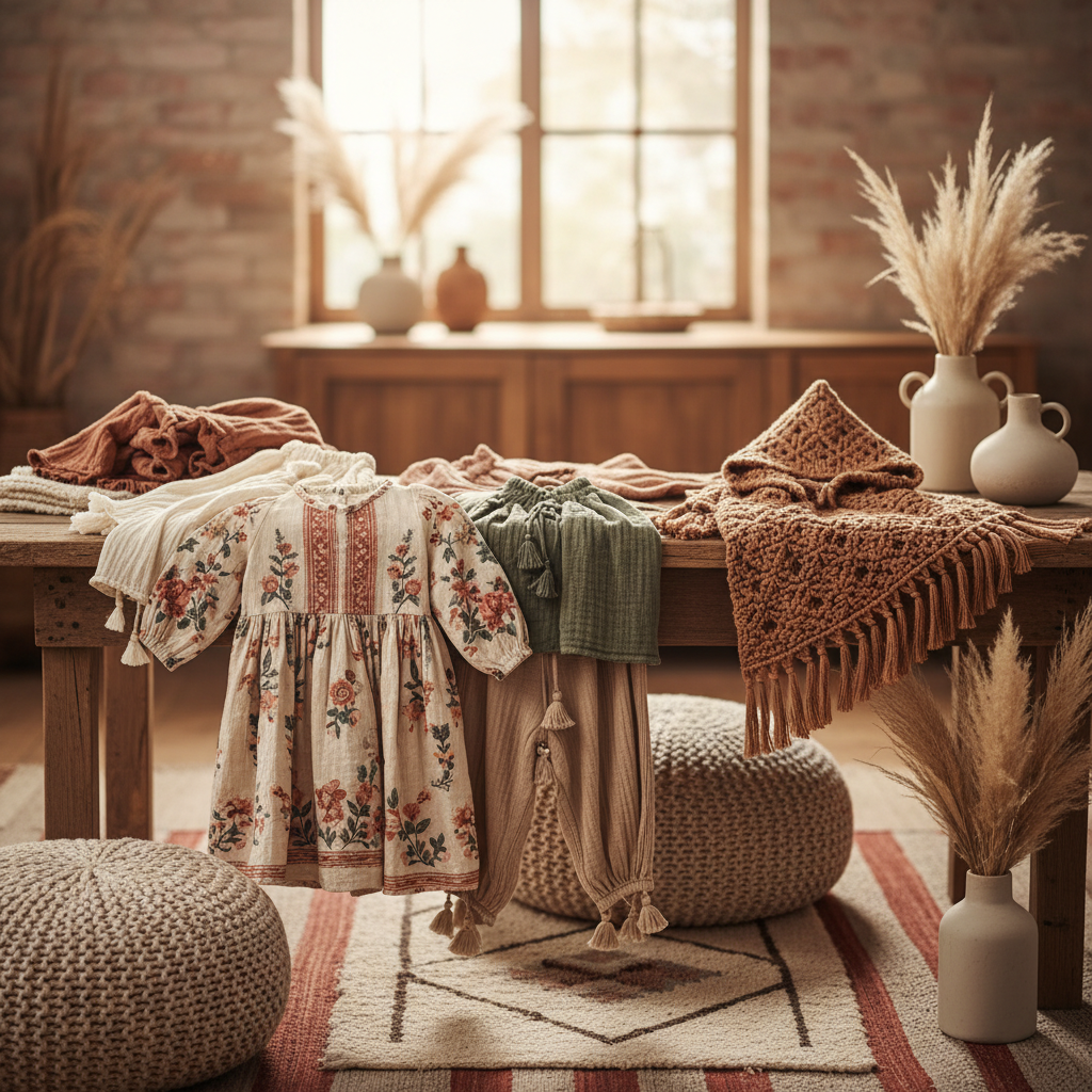 Exploring the World of Bohemian Kidswear A Style for Free Spirits