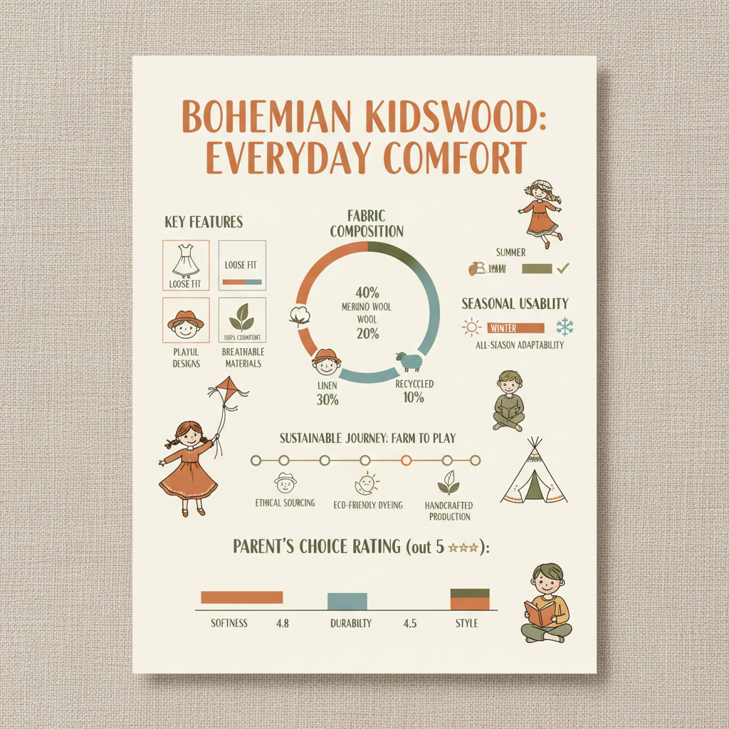 Exploring the World of Bohemian Kidswear A Style for Free Spirits