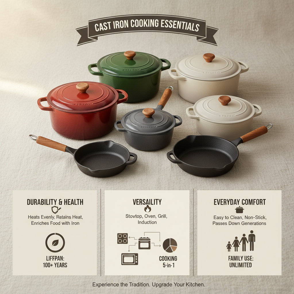 Discover Durable Cast Iron Cooking Pots for Sale and Enhance Your Kitchen