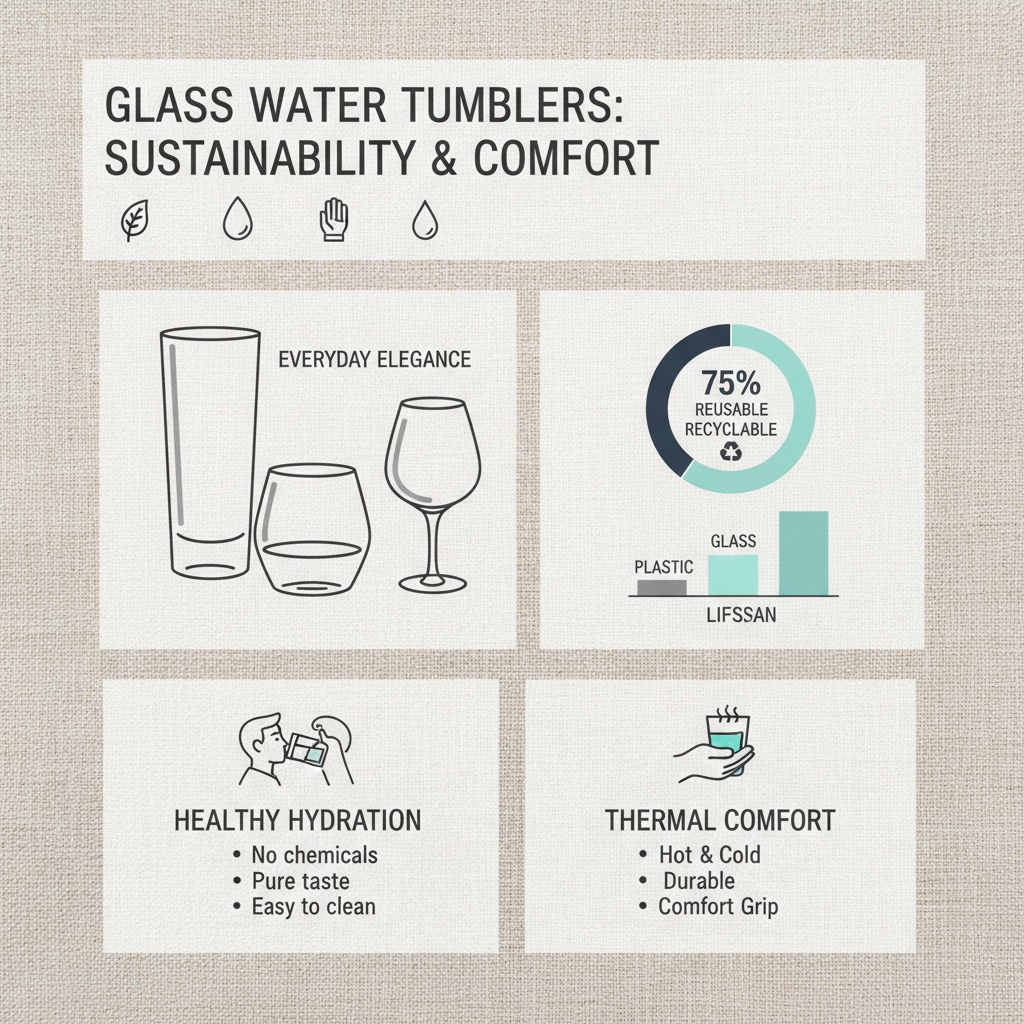 The Critical Role of Durable Glass Water Glasses for Workplace Hydration and Safety