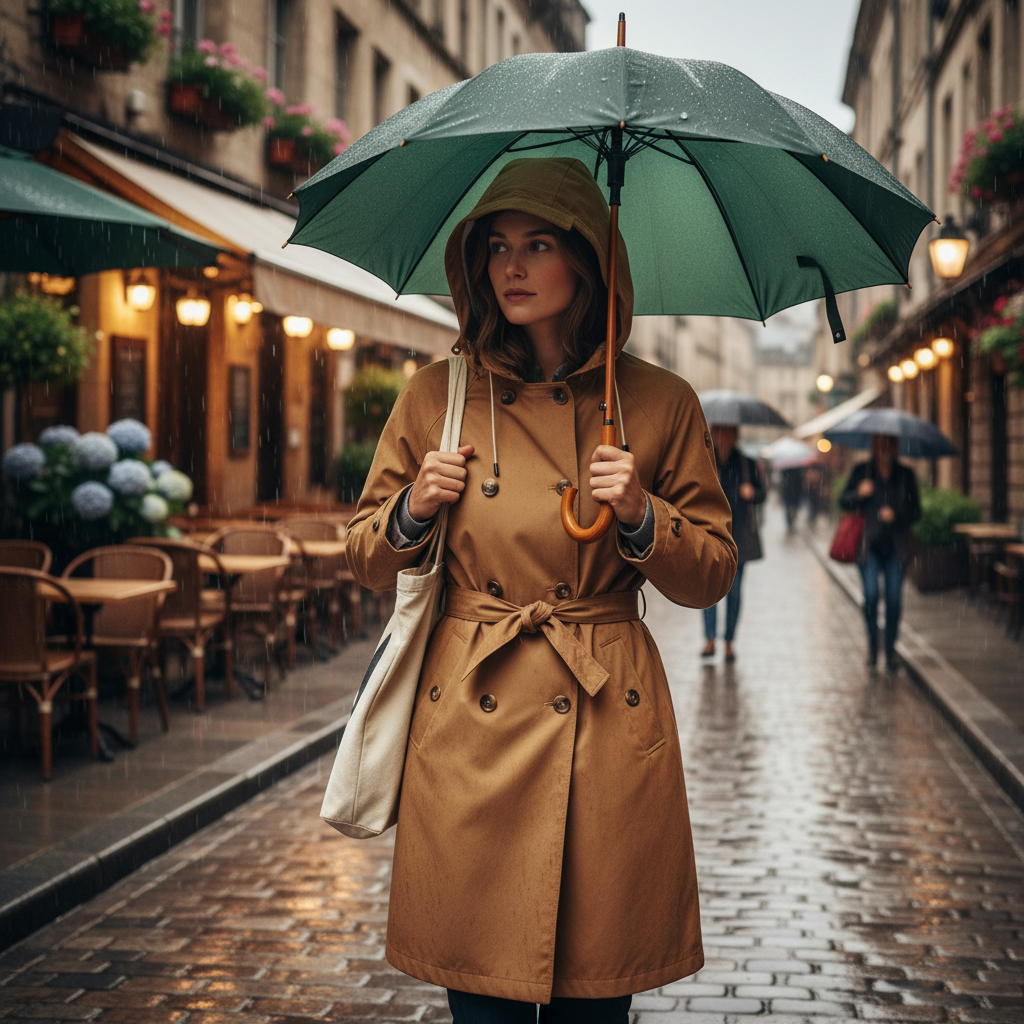 The Essential Role of a Camel Raincoat in Construction Site Safety and Productivity