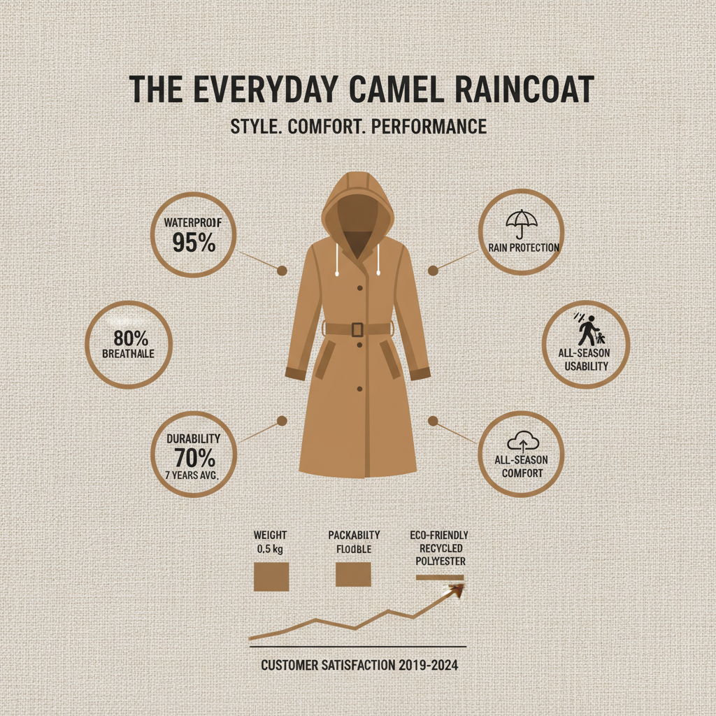 The Essential Role of a Camel Raincoat in Construction Site Safety and Productivity