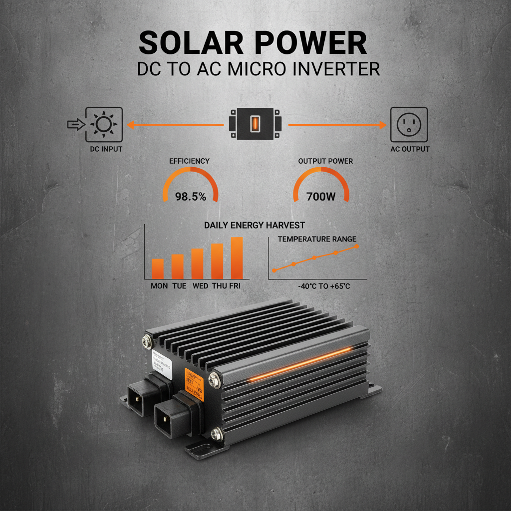 The Impact of Dc to Ac Micro Inverter Technology on Construction Efficiency