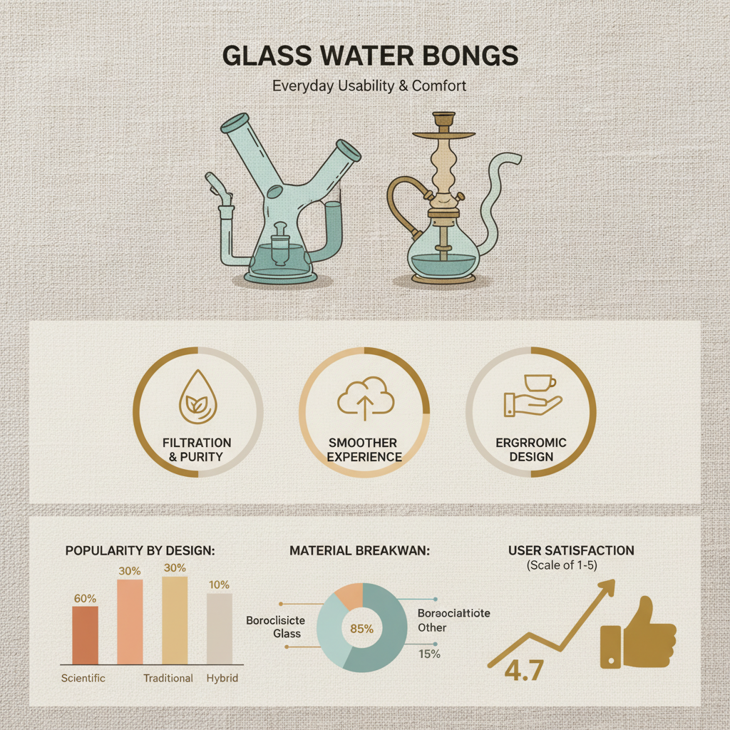 Durable glass water bongs for Professionals Seeking Relaxation and Stress Relief