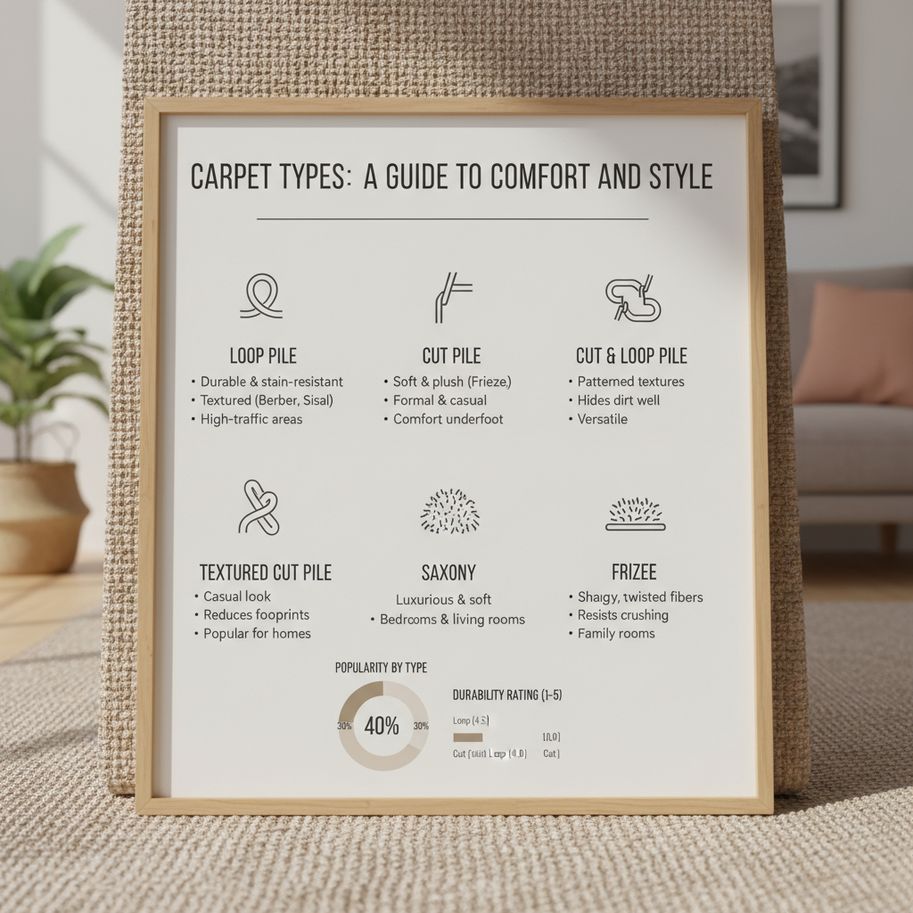 Understanding The Different Types Of Carpet For Durability And Style