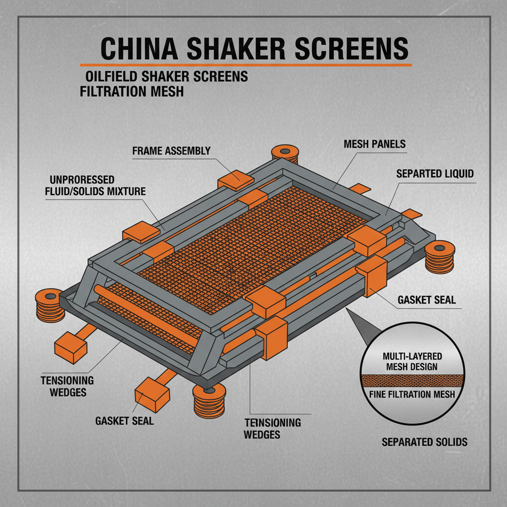 China Shaker Screens Vital Role in Modern Drilling and Solids Control Operations