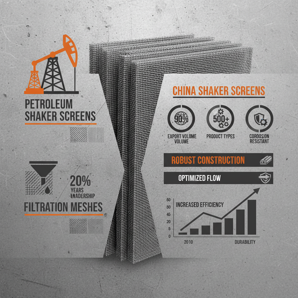 China Shaker Screens Vital Role in Modern Drilling and Solids Control Operations
