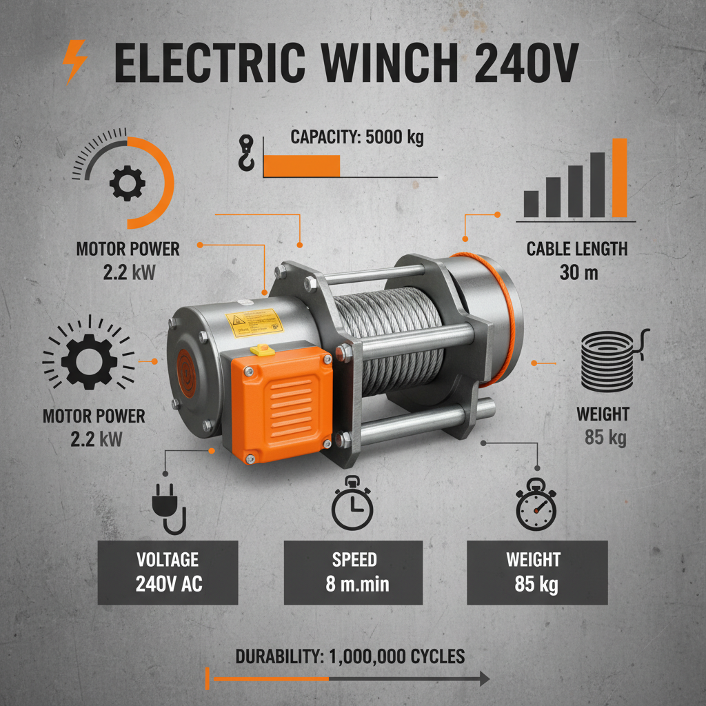 The Essential Guide to Electric Winch 240v for Construction and Industry
