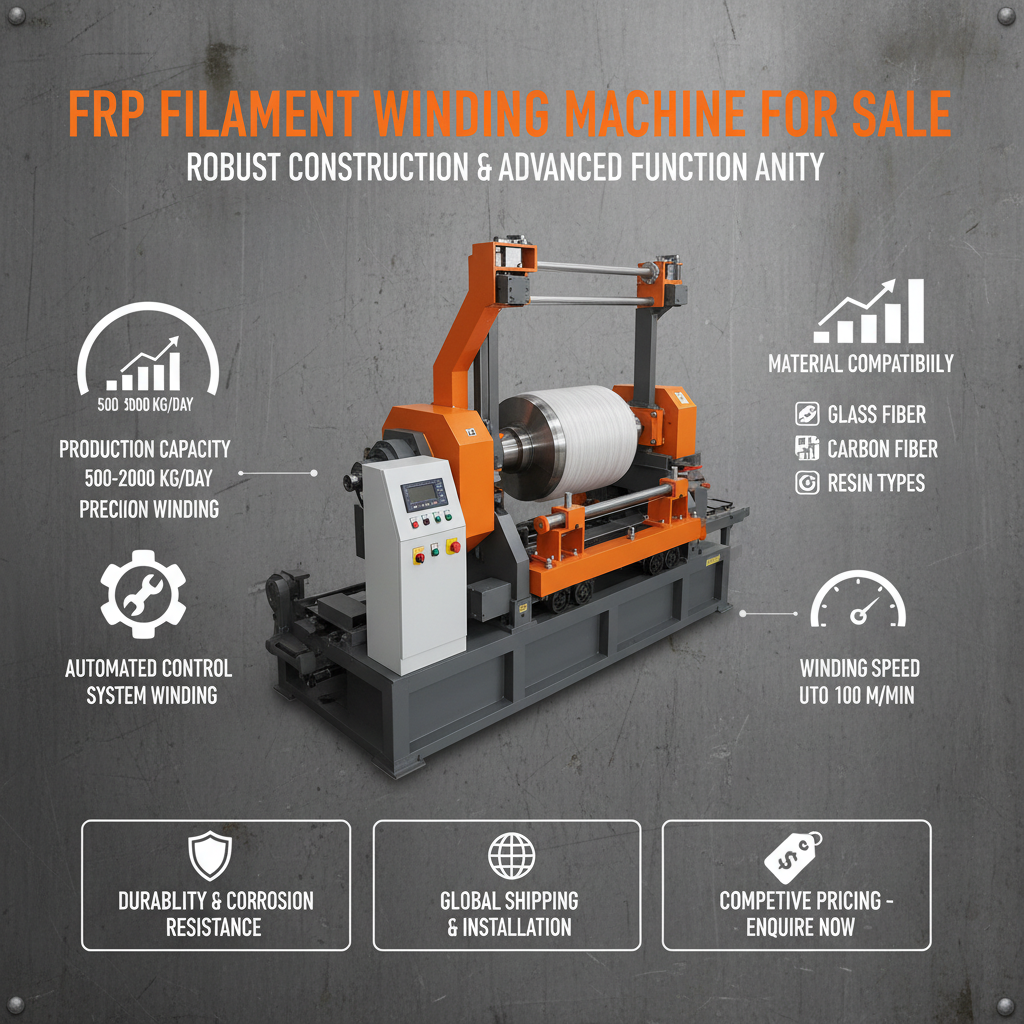 Invest in a Filament Winding Machine for Sale and Revolutionize Your Composites Production