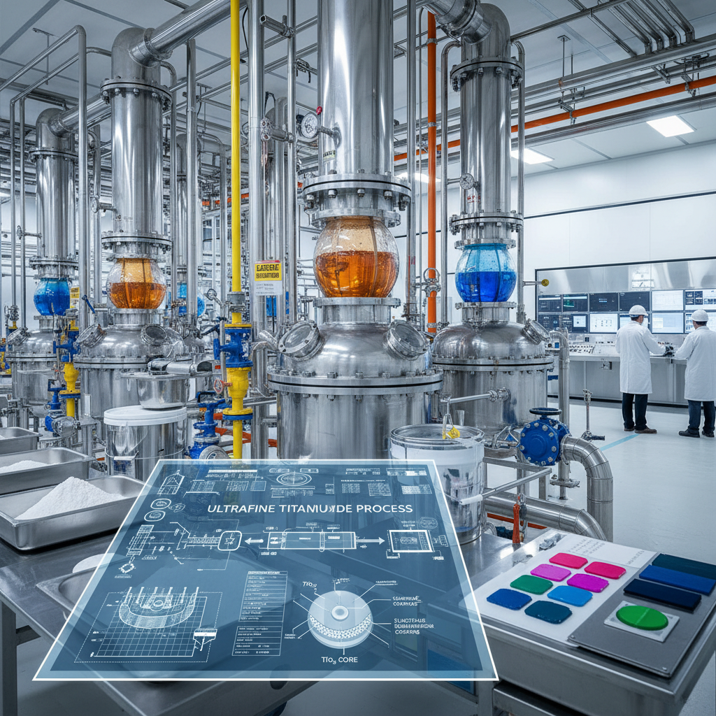 Ultrafine Titanium Dioxide Revolutionizing Construction and Beyond