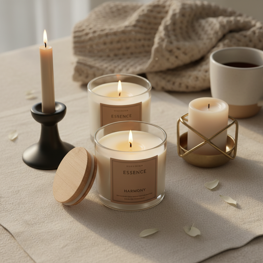 Enhance Your Wellbeing with Premium Scented Candles for a Calming Atmosphere